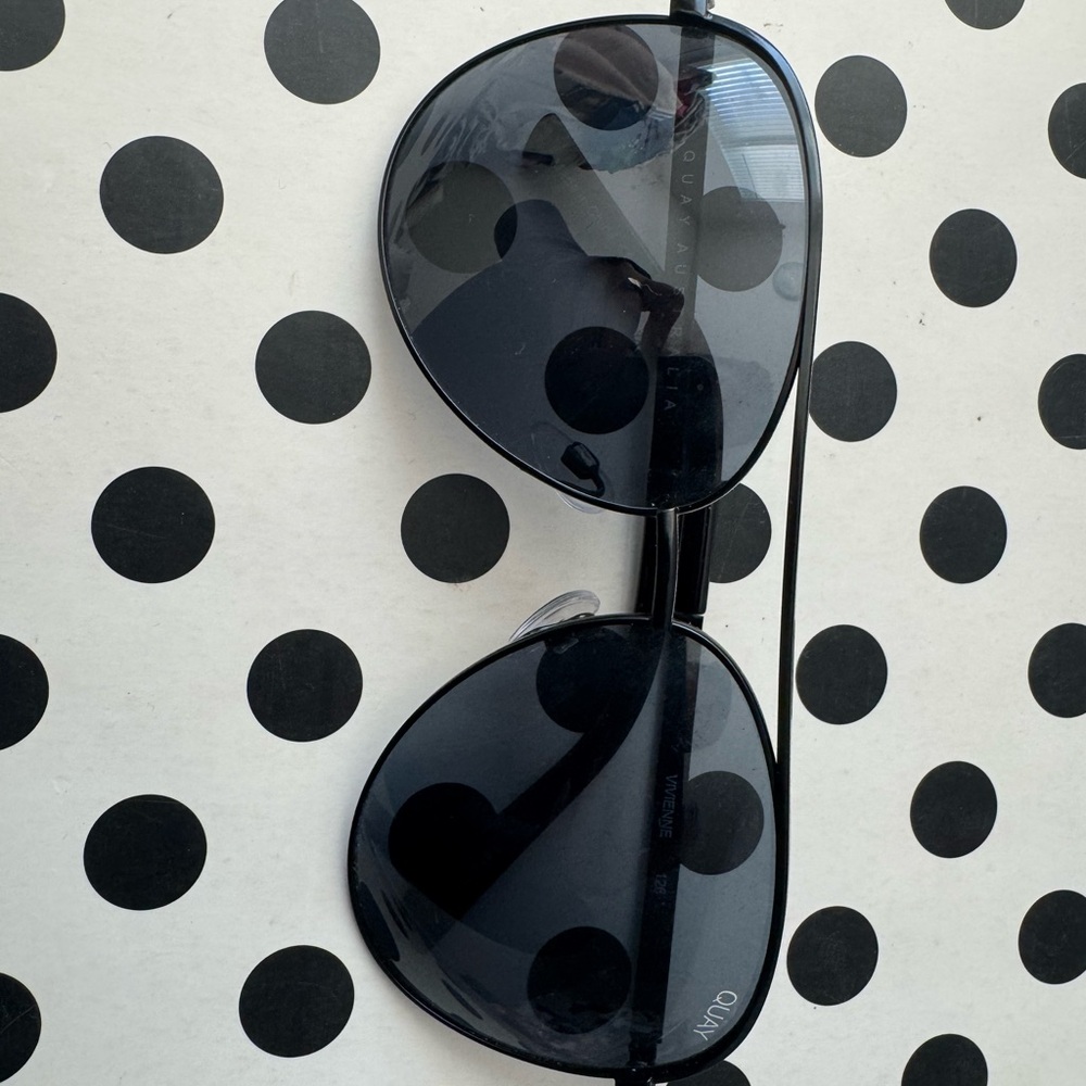 Quay Australia Black Sunglasses